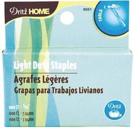 Dritz Light Duty Staple Gun Refills 5/16 inch 1000/Pkg 9051 (3 Pack)