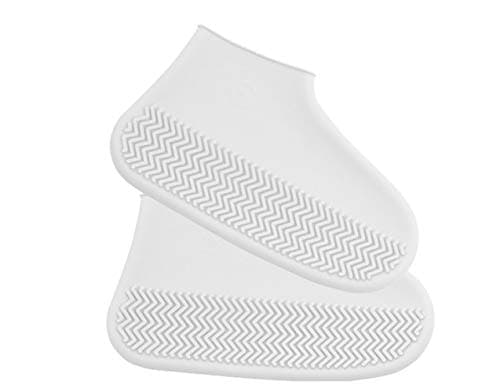 KDRose Rain Shoe Covers, Reusable Silicone Shoe Covers Waterproof Foldable Slip Cycling Outdoor Shoe Covers for Kids,Women,Men