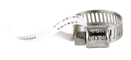 Tridon Ideal Micro-Gear 5/16 in. to 7/8 in. SAE 6 Silver Hose Clamp Stainless Steel Marine