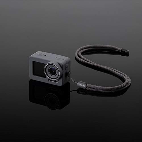 CYNOVA Silicone Sleeve Case for Osmo Action + Lanyard in Grey - DJI Authorized Accessory