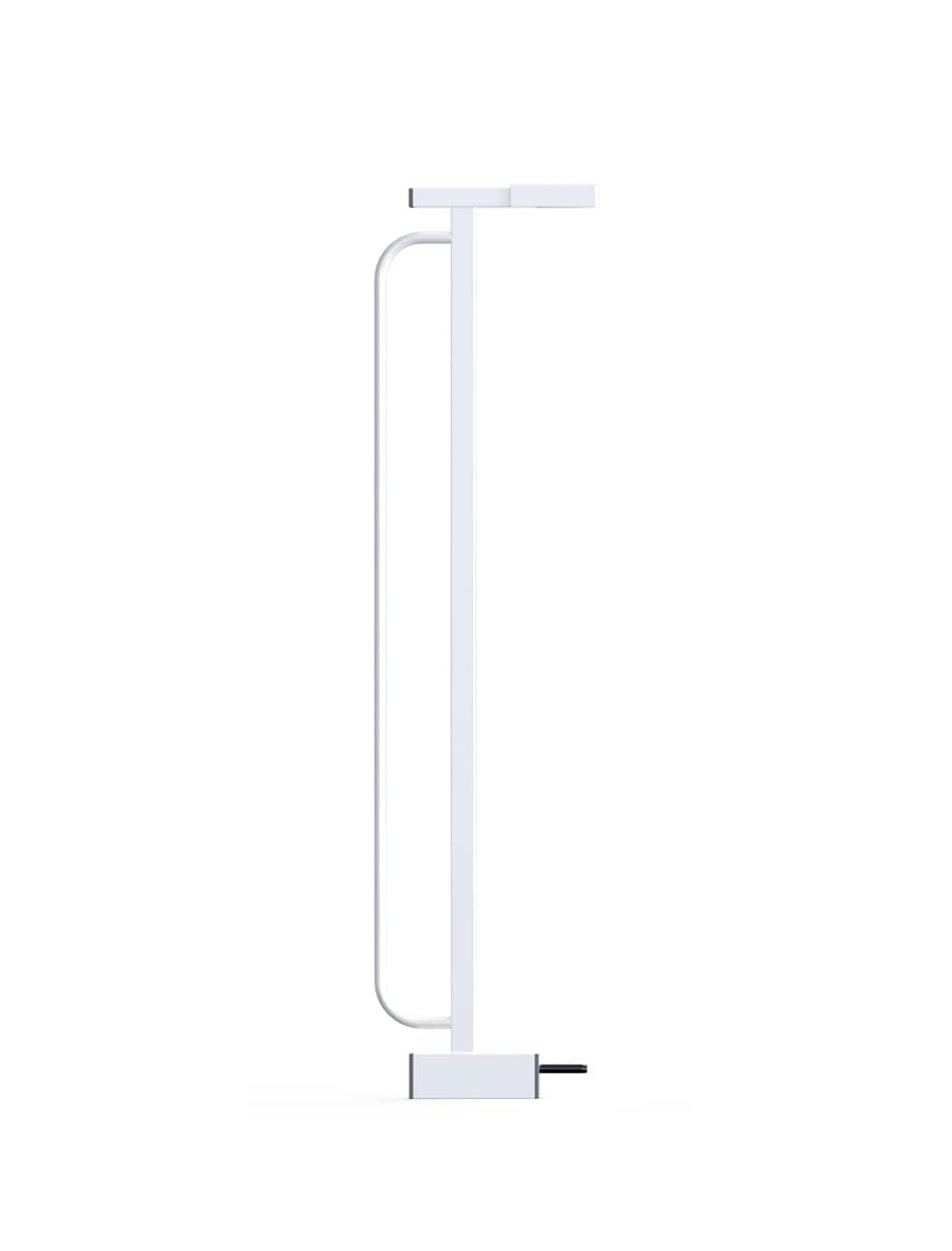 Extension for Safety Gate,White,4 Inch Wide