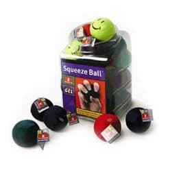 Stress Squeeze Ball (3 pc) - Stress Relief Exercise, Cyber Gel Squeeze Ball