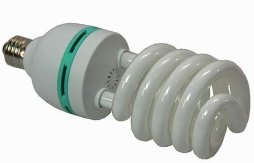 Replacement 60 Watt CFL Daylight Balanced Bulb 5500K Color Temperature for Photography Video Studio Softbox Lighting