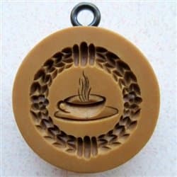 Teacup / Coffee Cup and Saucer Springerle Cookie Mold