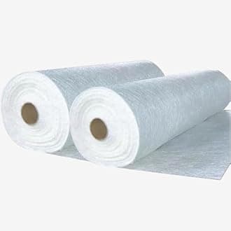 Fiberglass Chopped Strand Mat Fiber Glasses Repair Sheet Fiberglass Roll for Molding Casting Roofing Repairing Boats Reliable Reinforcement Material(Size:41in*210ft)