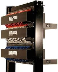 ATAZUA Neat Patch Cable MGMT. Kit W/Qty.(48) 2Ft Cat 6 Cert. Patch Cables - Black