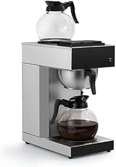 SYBO Commercial Grade Stainless Steel 15 Liters 100 Cups Water Boiler and Dispenser for Catering and Restaurants (15L)