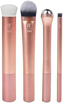 Real Techniques Prep and Prime Makeup Brush Set - Multicolor