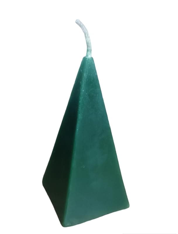 Phobis Green Pyramid Candle (Pack of 2)