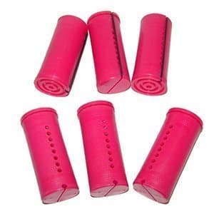 Jumbo Concave Perm Rods Burgundy 1 3/8" Diameter 6 Rods Per Bag