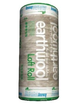 Knauf Earthwool Loft Insulation 200 Millimetre x 5.93 Square Metre Per Roll Pack of 4 Rolls