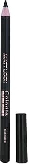 Mattlook Colorite Eye Pencil|Long Lasting|Smudge Proof|Enriched with Vitamin E|Glides Smoothly|One Stroke Application|Travel Friendly-Bold Black