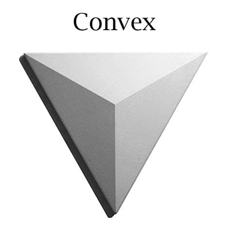Triangle Wall Tile Mold Concrete Wall Brick Mold Silicone Tile Mold (Convex)