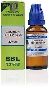 SBL GELSEMIUM SEMPERVIRENS 200CH | PACK OF 3 | 30ML