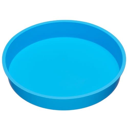 Baekka Silicone Baking Mould Round 26 Centimeter Blue, Premium Quality 100 Percent Platinum Silicone