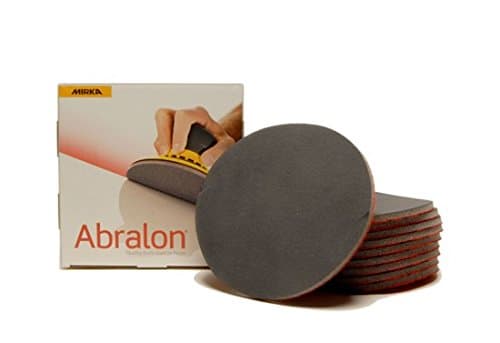 Abralon 6 Inch 500 Grit Sanding Discs, 10 per Box
