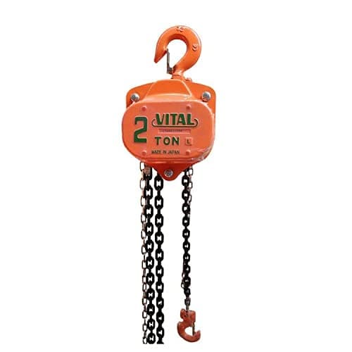 Vital Chain Block Hoist 2 Ton Lifting Height 6 Meter