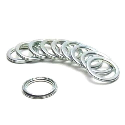 Washer Oil Drain Plug Gasket Crushable Engine Oil Drain Plug Gaskets 10 pack, MD050317
