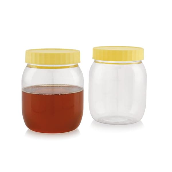 Sunpet 500 ML PLASTIC JAR CONTAINER | PACK OF 12 PCS