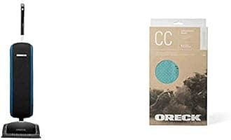 Oreck HEPA Upright Bagged Vacuum Cleaner, Lightweight, 30 ft Power Cord, UK30205PC, Blue Type CC Antimicrobial Upright Vacuum Cleaner Bag, AK1CC6, 6 Pack, Blue