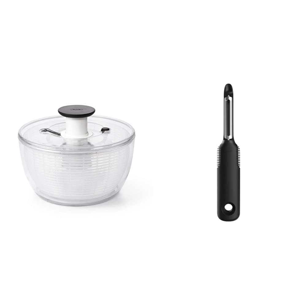 OXO Good Grips Large Salad Spinner + Swivel Peeler Bundle