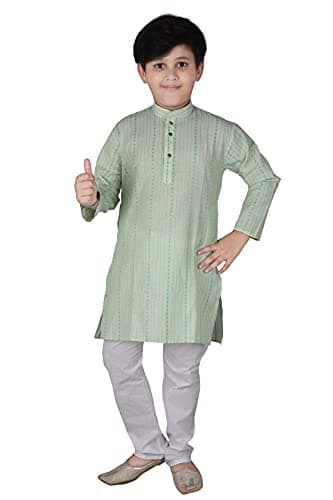 Pro-Ethic Style Developer Cotton Kids Kurta Pyjama For Boys | Kurta Paijama Set, (S-145)
