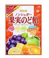Kanro Kajitsu Nodo Ame Sugar Free Fruit Candy - 3.0 oz by FantasticTea