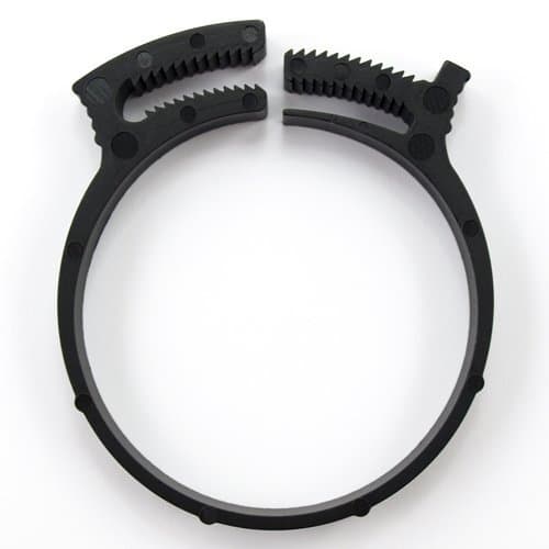 1 7/8" (1.875") Heavy Duty Double Gripping Nylon Plastic Hose Clamps, 225° F / 200 PSI Rated, 10 Pack (Made in USA/UK)