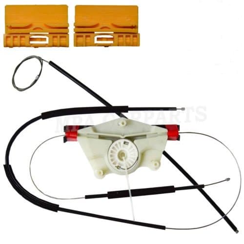 clak A4 B6 B7 Electric Window Regulator Repair Kit (01-08) - Front Left Passenger Window (Cables, Winder, Fastenings) - FREE FIRST CLASS UK POSTAGE!