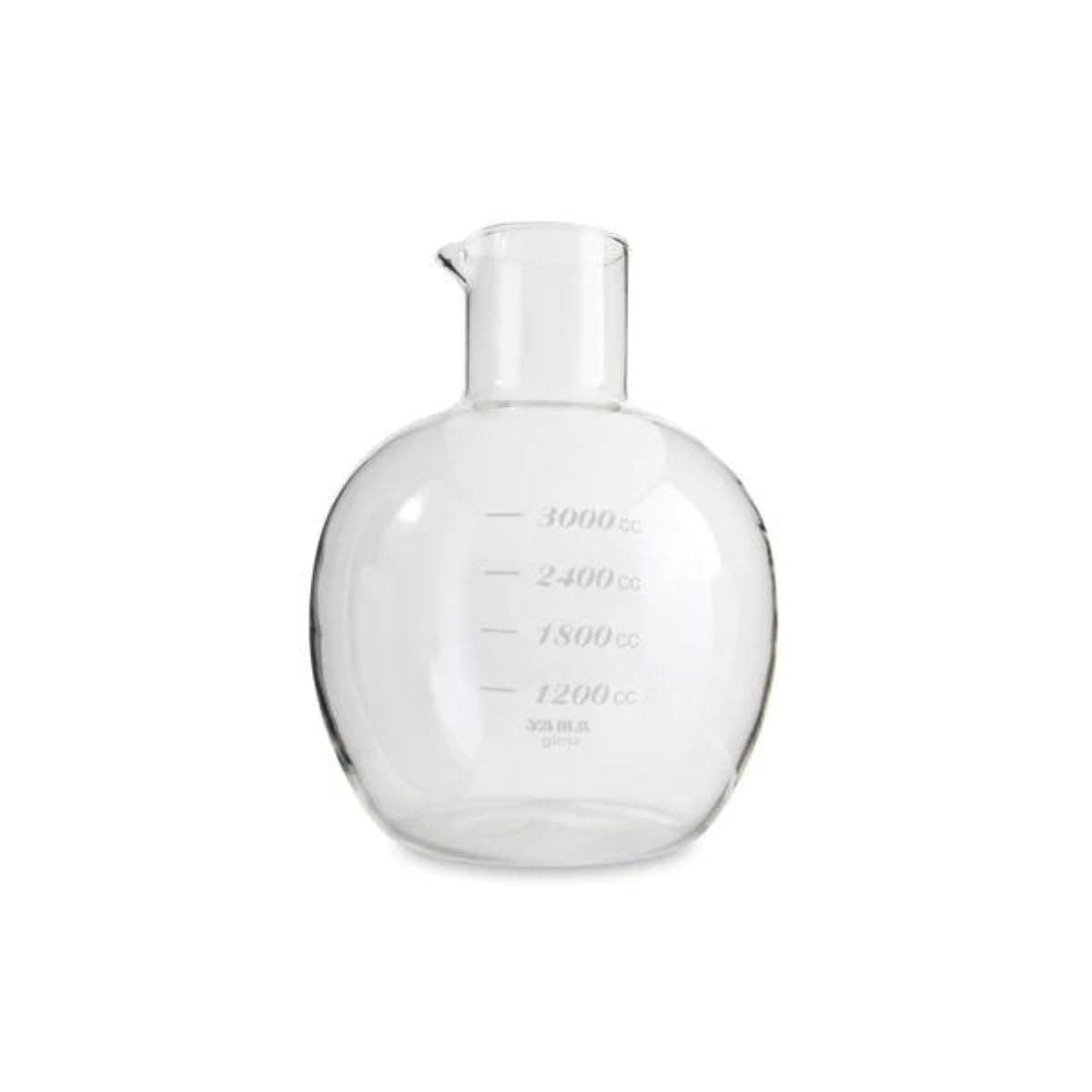 Yama CDM25 Replacement Bottom Beaker - Borosilicate Glass for 25 Cup Cold Brew Towers, Heat-Resistant, Dishwasher Safe