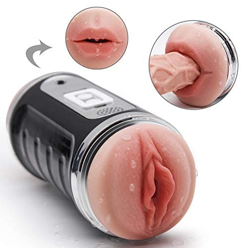 Fully Automatic Male Vibrant Delay Trainer for Men Underwear Use with Heating Masturbration Cup Pòckèt Pùssèys Hands Free Toys Tongue Simulator Function Waterproof Best Funny Toys