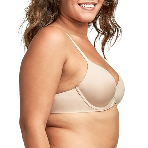 Maidenform Women's One Fabulous Fit 2.0 Half Cup Bra, Opaque