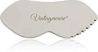 Stainless Steel Gua Sha Tool | Lip-Shaped Massage for Face, Neck & Body | Relieves Muscle Pain & Enhances Skin Tightening | Medical-Grade Soft Tissue Mobilization (Lip-Shape)