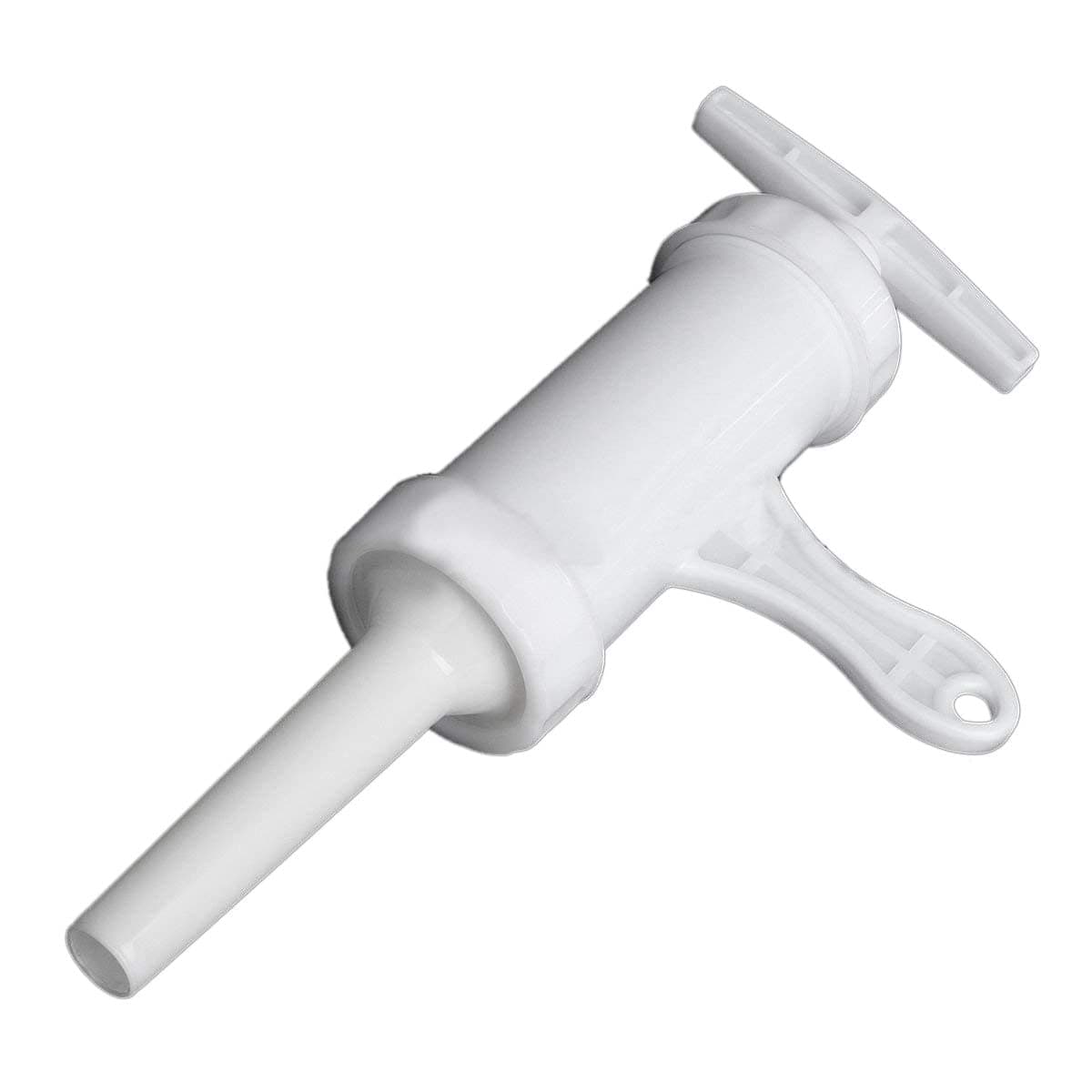 Bolt Sausage Casing Set White Manual Handmade Cooking Tools Sausage Stuffer Sausage Filler Salami Maker -White 1 Pcs