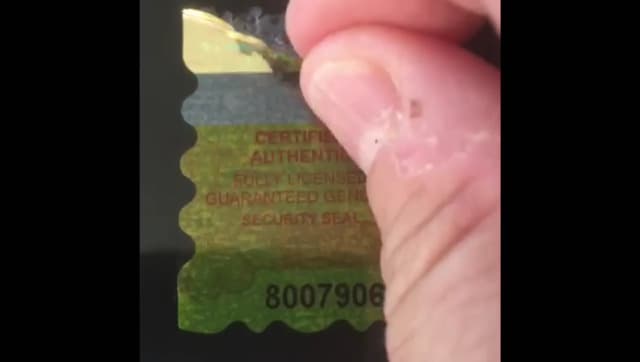 Security Seal Hologram Tamperproof Labels/Stickers X 250