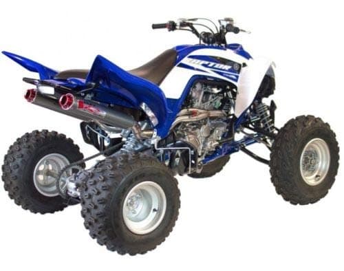 Big Gun EVO R Dual Full System Exhaust Pipe Muffler Yamaha Raptor 700 2015+