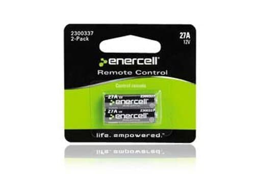 Enercell 27A 12V Alkaline Remote Battery Model: 2300337