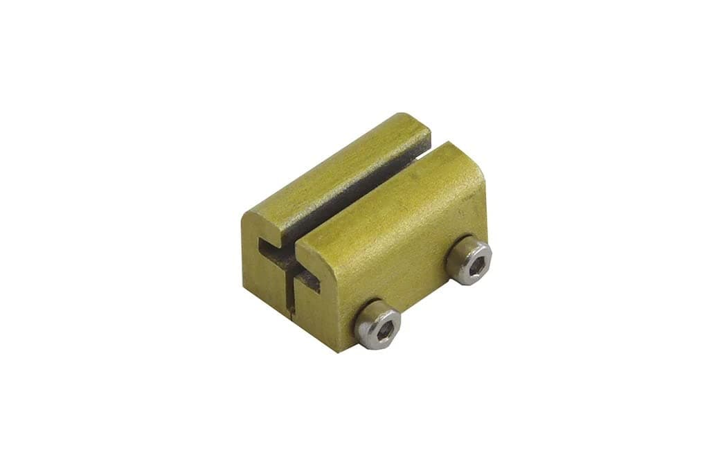 Piko G Scale Brass Train RailClamp, On-Rail, 10 Pieces 35293