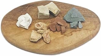 HITT Premium Edible Clay for Eating – 5 Types of Natural Crispy Clay Chunks for Sensory Enjoyment and ASMR Food – Handpicked Edible Dirt, No Additives – 250 g / 8.8 oz