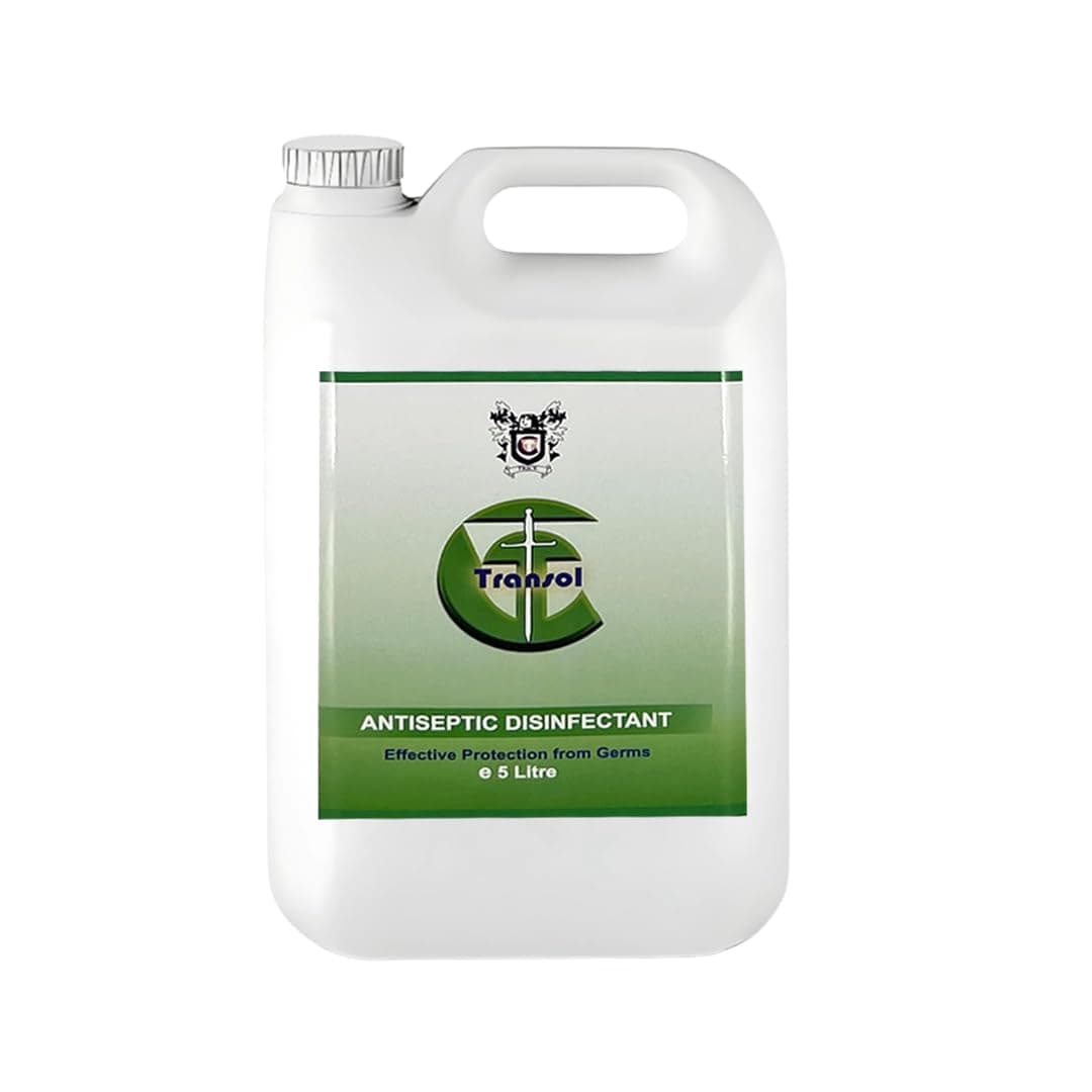 Transol Antiseptic Disinfectant 5 Liter Packing Deep Germ Protection