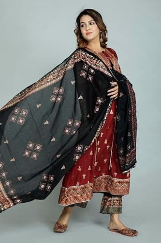 GVS SHOPPE Kurta Pant Dupatta Set