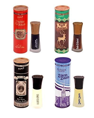 Al-Nuaim 6 Ml Combo Packet Of 4 Products=(1)4Pcs Of Rollon Attar-5 (4)