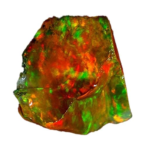 Ethiopian Fire Opal Rough Gemstone Black Opal - Natural 04.10Cts. 11x12x07MM. Loose Gemstones SM04-21