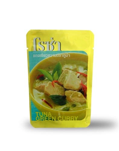 Roza Tuna with Green Curry 3.7 Ounce Pouches (Pack of 4)
