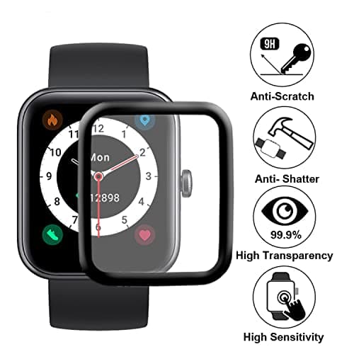 smaate 3D Screen Protector Compatible with SKG V7 1.7" Smartwatch