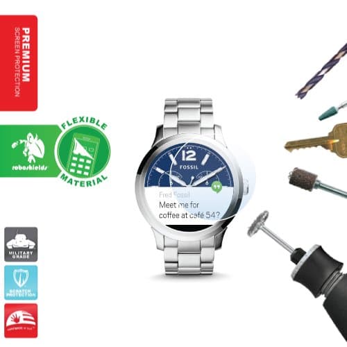 Fossil Q Founder Roboshields Military Premium Screen Protector