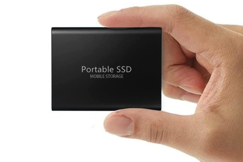 2023 2TB External Hard Drive External Hard Drives External Portable Solid State Drive USB3.1 External Portable Hard Drives for PC, Mac, Desktop,Chromebook(2TB Black)