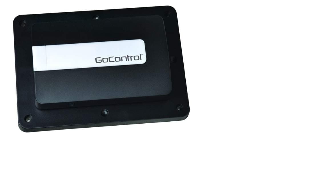 GoControlGD00Z-8-GC: Z-Wave Plus S2 Security, Black, Small