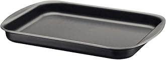 Tramontina 20053/034 TRAMONTINA Grill Pan, Brazil, 13.4 x 10.2 inches (34 x 26 cm), Shallow Type, Aluminum, Non-Stick (Fluorine Coated), Dishwasher Safe, Gas & Direct Fire, Lightweight, High Heat