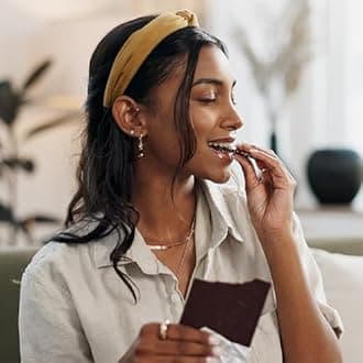 THE GOOD CHOCOLATE – Ginger Dark Chocolate Bars with Zero Sugar & Lower Net Carbs – Keto Chocolate Bar with Lower Calories, All Natural and Non-GMO Keto Snacks, 2.5 oz (2 Bars Starter Pack)